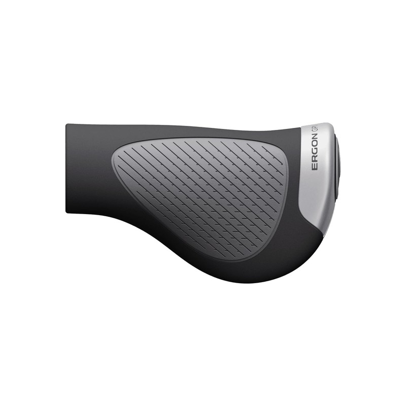 ERGON GP1 Evo Twist Shift Handlebar Grips, Black