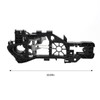 3C0837886H Front Right Driver Door Handle Carrier Bracket, Black Door