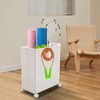 ACNAO Storage Box with Universal Wheels, Collapsible Removable Storage Organizer