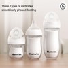 Numvim Natural Glass Baby Bottle Gentle & Extra Slow Flow,