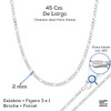 Collar con Dije de Colibrí en Plata Solida 925 y