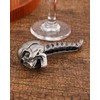 Skull Head Bottle Opener,Durable Stainless Steel Halloween Gifts, Ergonomic Spine