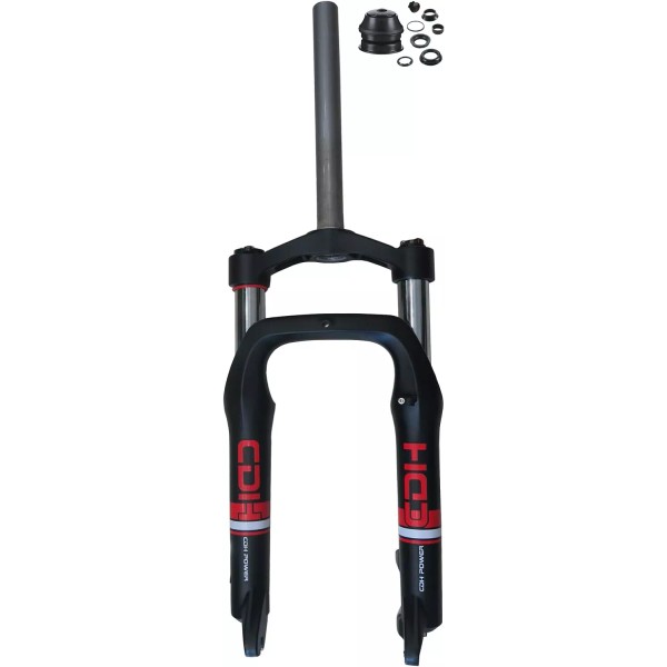 JZsports 20*4.0" Fat Suspension Fork Single Shoulder Bike Fork &