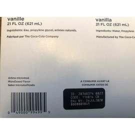 Coca-Cola 2 Coca Cola Freestyle Cartridge Refill Vanilla Soda Concentrate  7/26/20