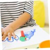 DOITOOL 1set Cute Shape DIY Paint Sponges for Early Learning