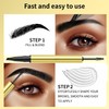 Microblading Eyebrow Pen - 2-in-1 Dual-Ended Waterproof Eye Brow Pen