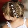 TANSAR Pack of 20 Small Hair Accessories, Flowers, Bridal Hair
