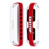 East top Harmonica,8 Hole Blues Harmonica, C Key Diatonic Blues