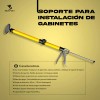2 Soportes Instalación De Gabinetes Poste Ajustable 115 Cm