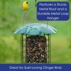 Backyard Essentials Large Seed or Suet Log Cage Feeder -