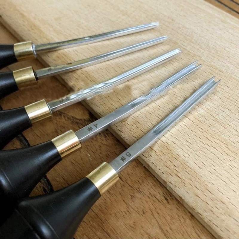 Leather Edge Beveller, Professional Leather Edge Beveller Steel Blade Ebony