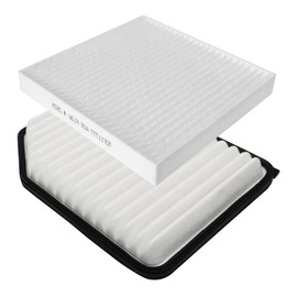 ACB ZONE Premium Cabin Engine Air Filter for My Car, Auto Air Filters Replacement for Jeep Wrangler 2011 2012 2013 2014 2015 2016 2017/ Wrangler JK 2018-2018