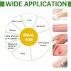 Transparent Film Dressing 4'' x 4.75'', 50 Packs, Waterproof Wound
