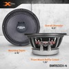 PRV AUDIO 8 Inch Midrange Speaker 8MR600X-4, 600 Watts 4