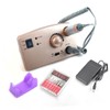 FOMIYES 2pcs Bracket Machine Electric Nail Polisher Manicure Kit Grinder