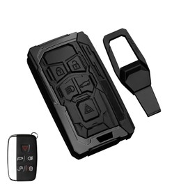 Erivis Full-Wrap Key Fob Cover for Landrover Rover Evoque 2010-2017(ModelA)