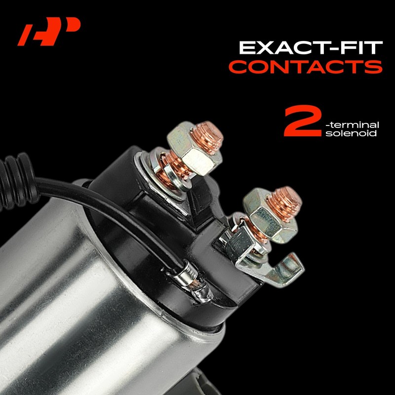 A-Premium Starter Solenoid Compatible with Nissan Models - Frontier 1999-2004,