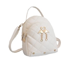 Vpoofree Small Cross Body Bag for Women PU Leather Shoulder Handbag Crossbody Purse Gifts for Ladies (Small Cross Body Bag for White)