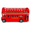 London Double Decker Bus Open Top, Red - Motormax 76008