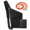 IUHFSIFS Upgrade Anti-Theft Bag 【0 Load - Comfortable Ergonomics】 Anti-Theft