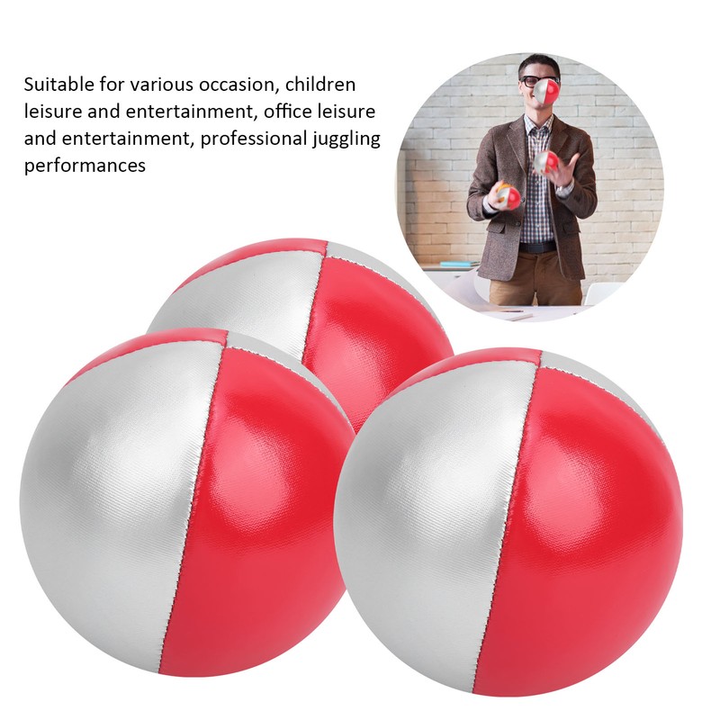 3Pcs Variety Show Juggling Toss Ball Indoor Leisure Sports Fun