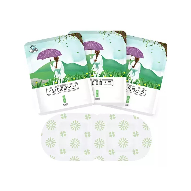 Today (무향)오늘하루 온열안대 스팀 아이마스크 눈찜질팩 [100매] (Unscented) Today’s Heat-Release