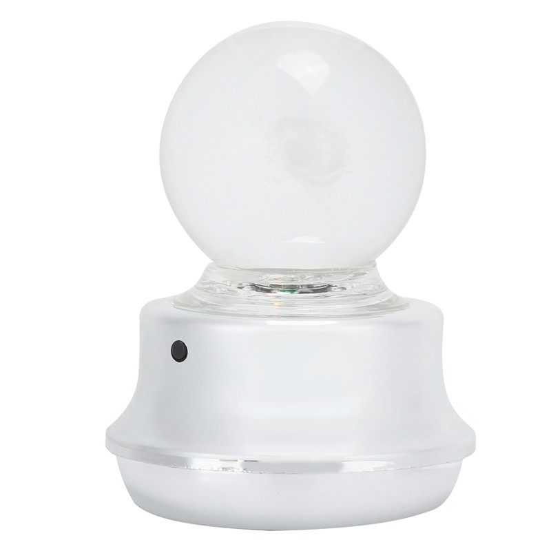 Crystal Ball Musical Box with Light Rotating Holiday Birthday Present