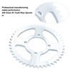 428 Chain 45 Tooth Rear Sprocket 428 45T Steel Rear