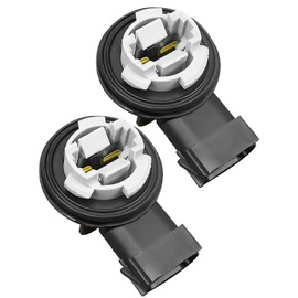 TIKSCIENCE Front Turn Signal Light Bulb Socket Fit For Jeep Wrangler JK JKU 2007-2018 Parking Lamp Plug Socket, 2Pcs