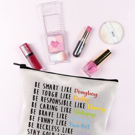 G2TUP Stay Pony - Bolsa de maquillaje inspirada en la película de los años 80, regalo para amantes de los libros, Bolsa de maquillaje Pony