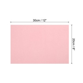 sourcing map Dollhouse Floorboards 12 Inch x 8 Inch Dollhouse Wallpaper and Flooring Silk Pattern Pink for Dollhouse Sand Table Model Accessories 10 Pcs