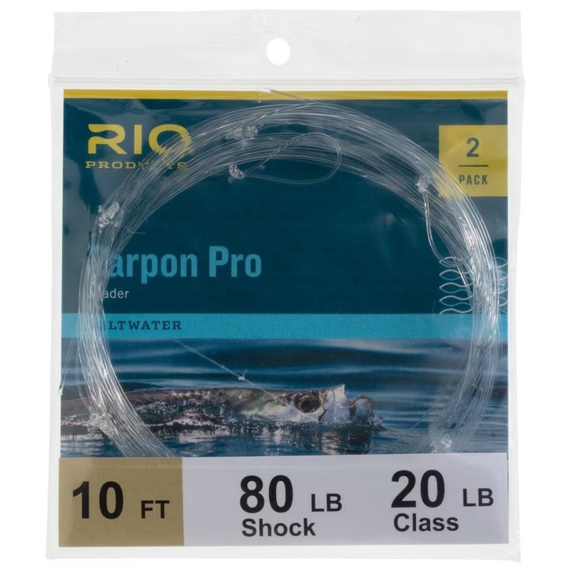 RIO Products Leaders Pro Tarpon Leader 40Lb Class 60Lb Fluorocarbon