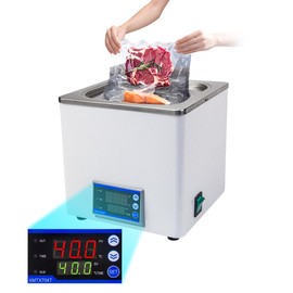 DUEBEL 2-in-1 Sous Vide Cooker and Container, Sous Vide Precision Cooker, Suvie Cooking Machine, Temperature Controlling Constant Temperature Water Bath for Sous Vide Steak/Chicken/Fish