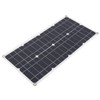 25W 18V Portable Monocrystalline Silicon Dual-USB Charging Solar Panel for
