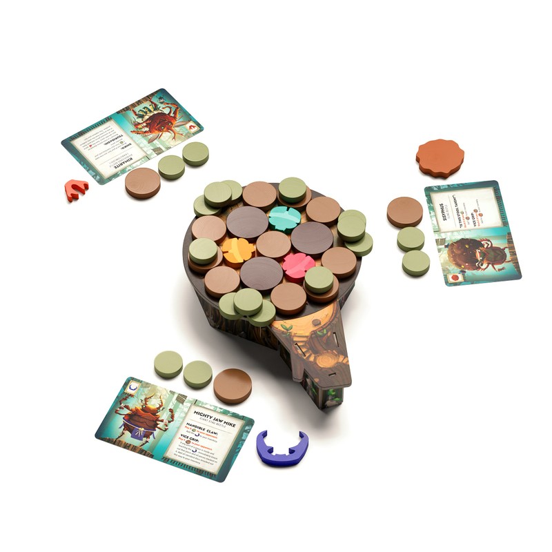 Allplay Kabuto Sumo Board Game | Family-Friendly Beetle Wrestling Strategy