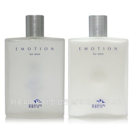 Man with a flower Emotion 2-Piece Set: Skin 160ml + Lotion 160ml Men's Cosmetics / 이모션 2종 스킨160ml+로션160ml 남성화장품