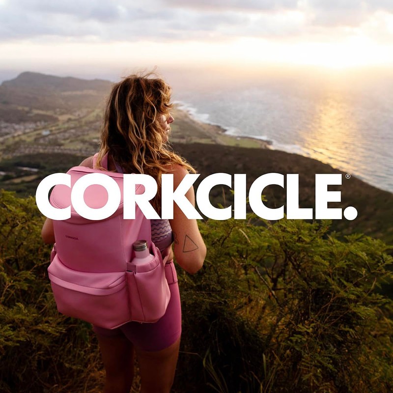 Corkcicle Lotus Backpack Cooler Bag - Keeps Drinks Cold All