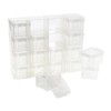 Organiser Box Display Case Organizer Container, Storage Box with Lid