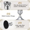 Candle Holders, 6 Pcs Silver Candlestick Holders Set, Silver