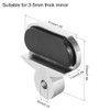 uxcell Mirror Clips - Zinc Alloy Glass Clips Clamps Holder