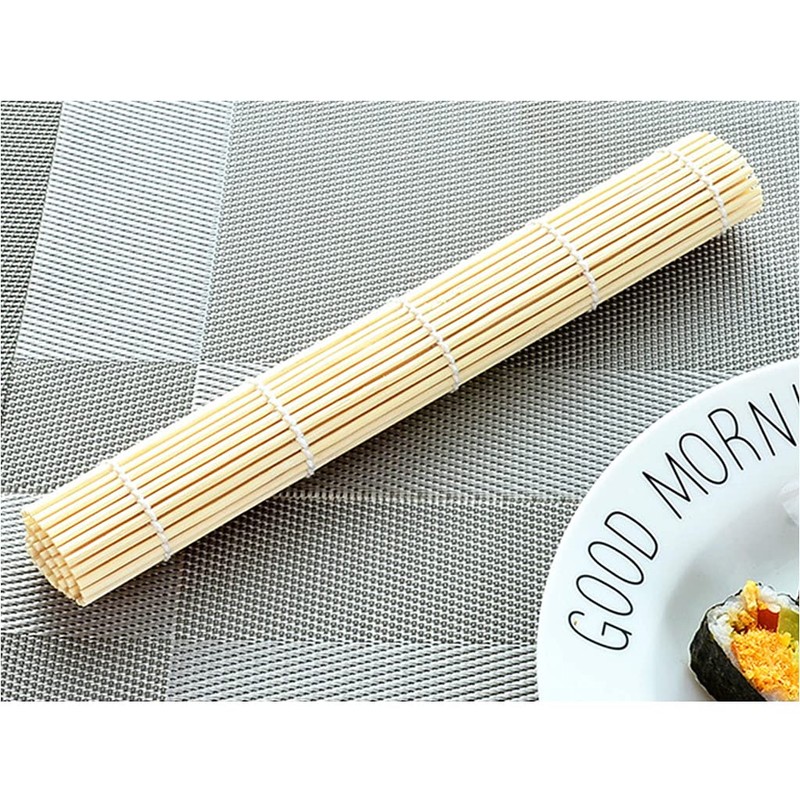 HYROOY Bamboo Rolling Mat Onigiri Rice Roller Sushi Making Sushi
