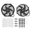 SSN 10" Electric Radiator Cooling Fan Assembly Kit, Push Pull
