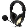 LogiLink HS0011 A Stereo Headset with Microphone Black