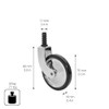 WAGNER Design 01908401 Tea Trolley Roll Diameter 75 mm Height