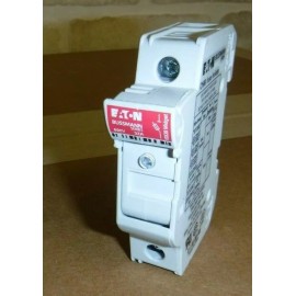 BUSSMANN Series CHM1DU Fuse Holder Rail Mount with light indicator. Single Pole