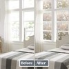 Zindoo Window Film for Electrostatic Window Decorative Window Film Anti-UV