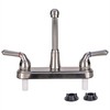 RecPro RV Kitchen Faucet | 8" Tall Spout | Brushed