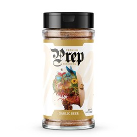 Underground Bio Labs| Prep By Jefe Premium Seasoning | Low Sugar/Sodium | MSG/Gluten Free | 7 Mouthwatering Flavors | Reinvigorate Your Meal Prep (5oz) (Garlic Beer)