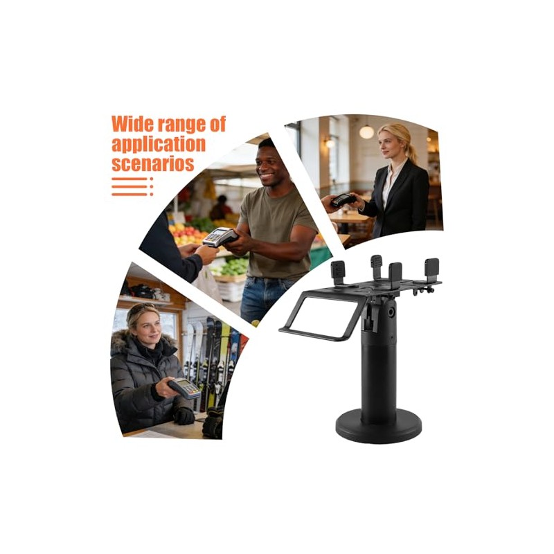 Base Giratoria para POS | Base Giratoria Ergonómica de 360