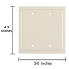 Henne Bery Modern Edge Decorative Wall Plate Switch Plate Outlet